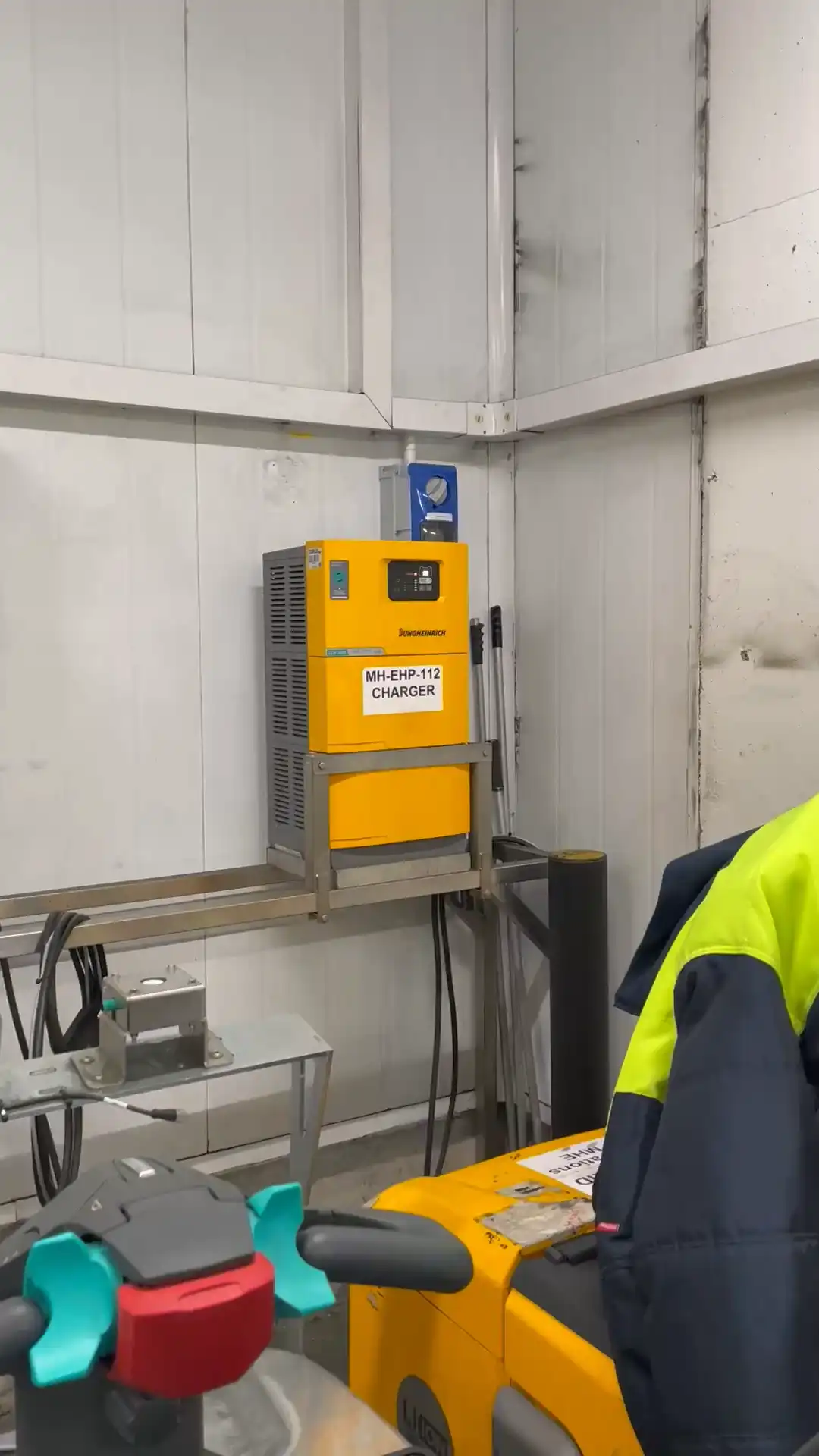 Industrial Forklift Charging Infrastructure
